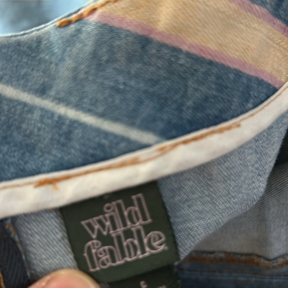 Wild Fable Striped Mini Skirt Size 6 - Picture 5 of 7